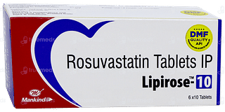 Lipirose 10 Tablet 10