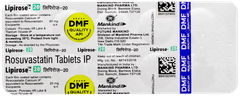 Lipirose 20 Tablet 10 Lipirose 20 Tablet 10