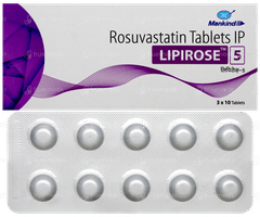 Lipirose 5 Tablet 10 Lipirose 5 Tablet 10