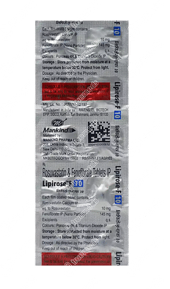 Lipirose F 10 Tablet 10