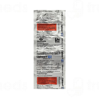Lipirose F 10 Tablet 10