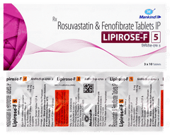 Lipirose F 5 Tablet 10