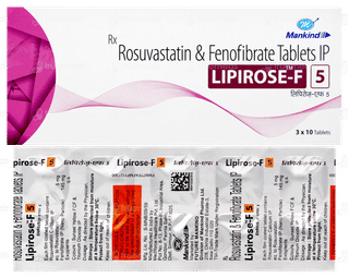Lipirose F 5 Tablet 10