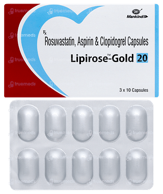 Lipirose Gold 20 Capsule 10