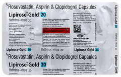 Lipirose Gold 20 Capsule 10 Lipirose Gold 20 Capsule 10