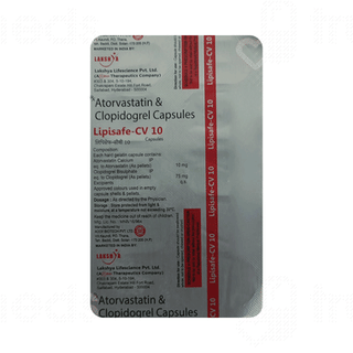 Lipisafe Cv 10/75mg Tablet 10