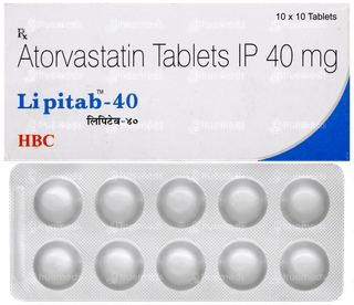 Lipitab 40 Tablet 10