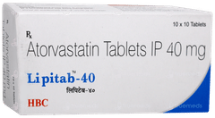 Lipitab 40 Tablet 10 Lipitab 40 Tablet 10