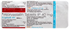 Lipitab 40 Tablet 10 Lipitab 40 Tablet 10