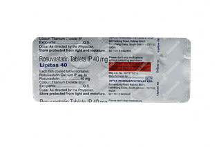 Lipitas 40 MG Tablet 10