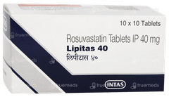 Lipitas 40 Tablet 10 Lipitas 40 Tablet 10