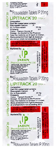 Lipitrack 20 Tablet 10 Lipitrack 20 Tablet 10