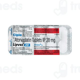 Lipivas 20 Mg Tablet 10
