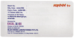 Liponorm 10mg Tablet 15