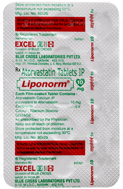 Liponorm 10mg Tablet 15