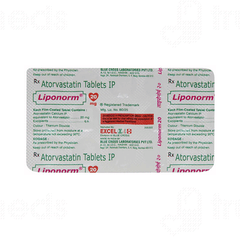 Liponorm 20mg Tablet 15 Liponorm 20mg Tablet 15