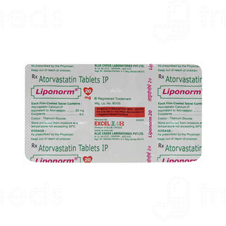 Liponorm 20mg Tablet 15