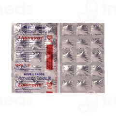 Liponorm 40mg Tablet 15
