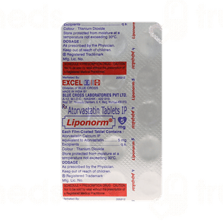 Liponorm 5mg Tablet 15