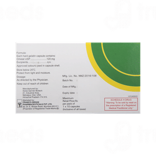 Lipophage 120 Capsule 10