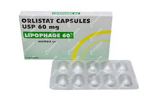 Lipophage 60 Capsule 10