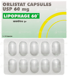 Lipophage 60 Capsule 10 Lipophage 60 Capsule 10