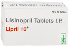 Lipril 10 Tablet 15