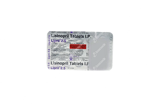 Lipril 2.5 Tablet 15