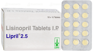 Lipril 2.5 Tablet 15