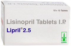 Lipril 2.5 Tablet 15
