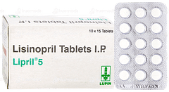 Lipril 5 Tablet 15