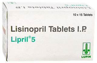 Lipril 5 Tablet 15