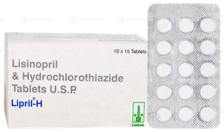 Lipril H Tablet 15