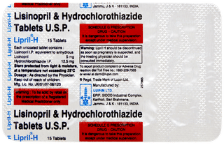 Lipril H Tablet 15
