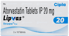 Lipvas 20 Tablet 10