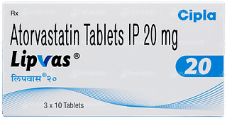 Lipvas 20 Tablet 10