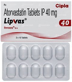 Lipvas 40 Tablet 10