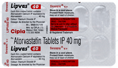 Lipvas 40 Tablet 10