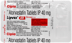 Lipvas 40 Tablet 10