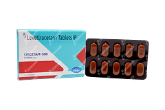 Lircetam 500 Tablet 10