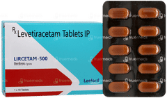 Lircetam 500 Tablet 10
