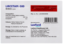 Lircetam 500 Tablet 10