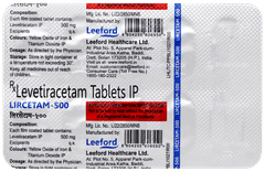 Lircetam 500 Tablet 10