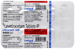 Lircetam 500 Tablet 10