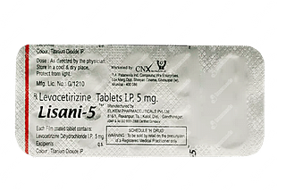 Lisani 5 MG Tablet 10