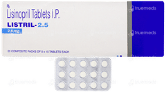 Listril 2.5 Tablet 15