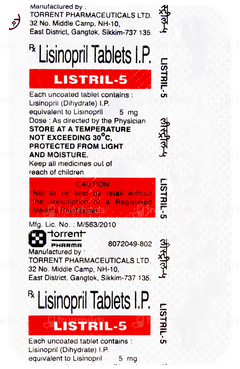 Listril 5 Tablet 15 Listril 5 Tablet 15