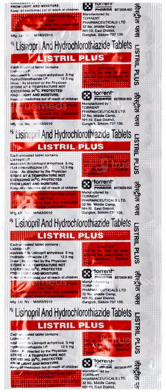 Listril Plus Tablet 10