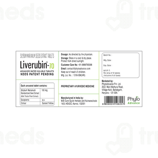 Liverubin 70 Tablet 10