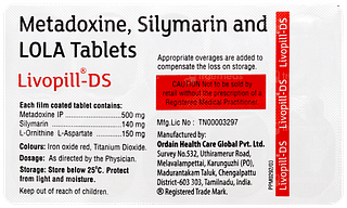 Livopill Ds Tablet 10